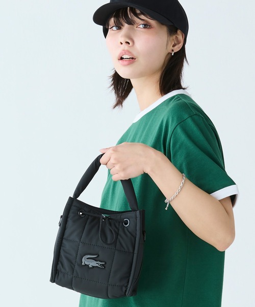 LACOSTE（ラコステ）の「ナイリア キルティングバケット
