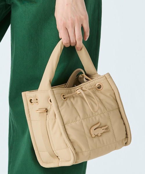 LACOSTE（ラコステ）の「ナイリア キルティングバケット