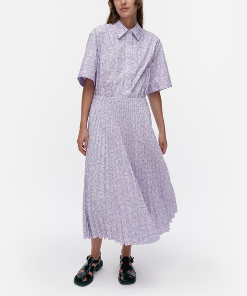 marimekko（マリメッコ）の「Myy Piirto Unikko / skirt（スカート・レディース・ラベンダー・X-SMALL/SMALL/MEDIUM/LARGE）」の3枚目の写真