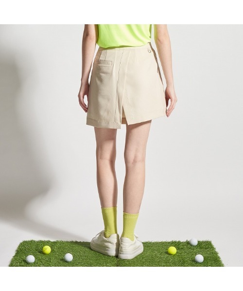 VIVA HEART(ビバハート)の「【VIVA HEART/GOLF】レイヤードツイルショートパンツ(その他パンツ・レディース・レッド/ブラック/ライトベージュ・40/42/38)」の5枚目の写真