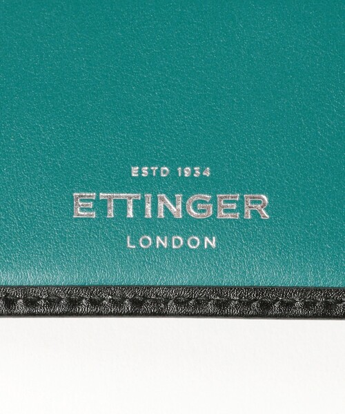 BEAMS F(ビームスエフ)の「ETTINGER / スターリングコレクション レザー 2つ折り ウォレット(財布・メンズ・ロイヤルブルー/パープル・ONE SIZE)」の10枚目の写真
