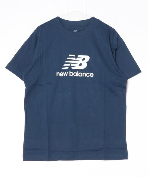 セール】New Balance/ニューバランス StackedLogo S/S Tシャツ