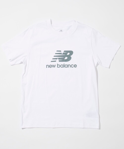 セール】New Balance/ニューバランス StackedLogo S/S Tシャツ
