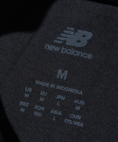 FREAK'S STORE(フリークスストア)の「New Balance/ニューバランス StackedLogo S/S Tシャツ/MT41502(Tシャツ/カットソー・メンズ・ブルー/ブラック/ホワイト/ネイビー/その他7・LARGE/MEDIUM/SMALL/X-LARGE/XX-LARGE)」の18枚目の写真