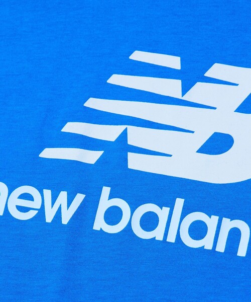 FREAK'S STORE(フリークスストア)の「New Balance/ニューバランス StackedLogo S/S Tシャツ/MT41502(Tシャツ/カットソー・メンズ・ブルー/ブラック/ホワイト/ネイビー/その他7・LARGE/MEDIUM/SMALL/X-LARGE/XX-LARGE)」の9枚目の写真