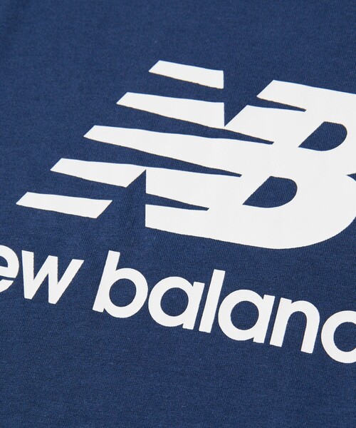 FREAK'S STORE(フリークスストア)の「New Balance/ニューバランス StackedLogo S/S Tシャツ/MT41502(Tシャツ/カットソー・メンズ・ブルー/ブラック/ホワイト/ネイビー/その他7・LARGE/MEDIUM/SMALL/X-LARGE/XX-LARGE)」の7枚目の写真
