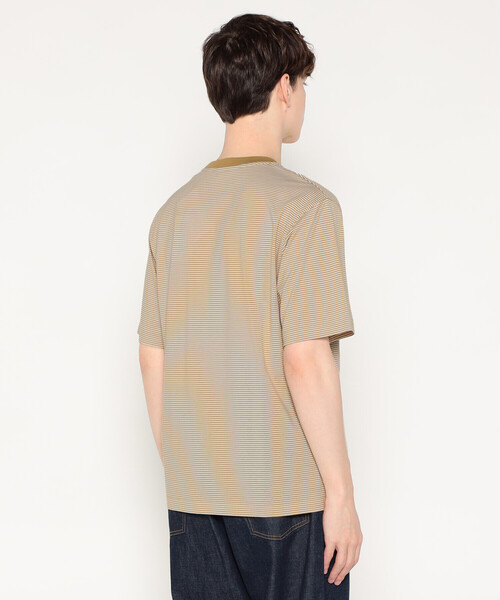 DANTON(ダントン)の「MEN'S SHORT SLEEVE INNER T-SHIRT STRIPE(Tシャツ/カットソー・メンズ・グレー系その他/ベージュ系その他/ブルー系その他/レッド系その他/ブルー系その他5/ブルー系その他6・S/M/L/XL/XXL)」の12枚目の写真