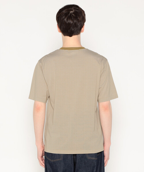 DANTON(ダントン)の「MEN'S SHORT SLEEVE INNER T-SHIRT STRIPE(Tシャツ/カットソー・メンズ・グレー系その他/ベージュ系その他/ブルー系その他/レッド系その他/ブルー系その他5/ブルー系その他6・S/M/L/XL/XXL)」の11枚目の写真