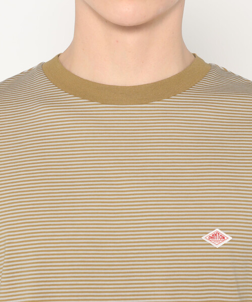 DANTON(ダントン)の「MEN'S SHORT SLEEVE INNER T-SHIRT STRIPE(Tシャツ/カットソー・メンズ・グレー系その他/ベージュ系その他/ブルー系その他/レッド系その他/ブルー系その他5/ブルー系その他6・S/M/L/XL/XXL)」の10枚目の写真