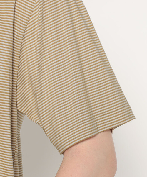 DANTON(ダントン)の「MEN'S SHORT SLEEVE INNER T-SHIRT STRIPE(Tシャツ/カットソー・メンズ・グレー系その他/ベージュ系その他/ブルー系その他/レッド系その他/ブルー系その他5/ブルー系その他6・S/M/L/XL/XXL)」の9枚目の写真