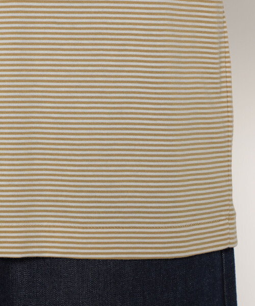 DANTON(ダントン)の「MEN'S SHORT SLEEVE INNER T-SHIRT STRIPE(Tシャツ/カットソー・メンズ・グレー系その他/ベージュ系その他/ブルー系その他/レッド系その他/ブルー系その他5/ブルー系その他6・S/M/L/XL/XXL)」の8枚目の写真