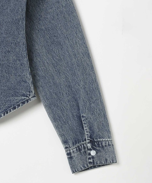 3.3 Field Trip （3.3フィールドトリップ）の「3.3Field Trip／ビンテージデニムシャツ（シャツ/ブラウス・レディース・ブラック/ブルー・FREE）」の12枚目の写真