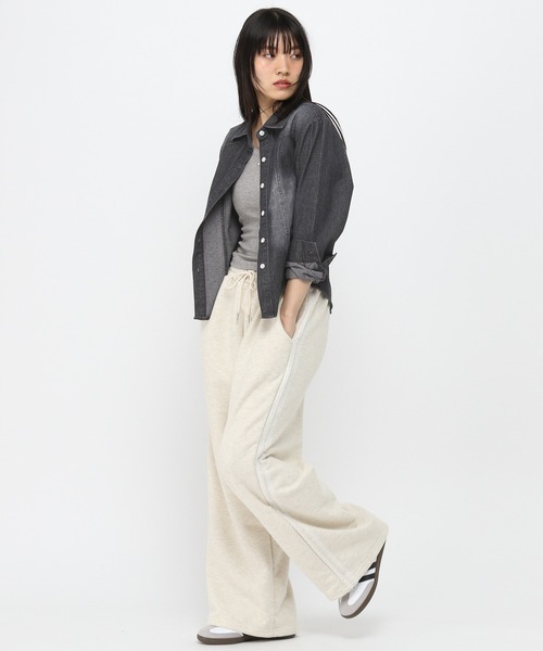 3.3 Field Trip （3.3フィールドトリップ）の「3.3Field Trip／ビンテージデニムシャツ（シャツ/ブラウス・レディース・ブラック/ブルー・FREE）」の8枚目の写真