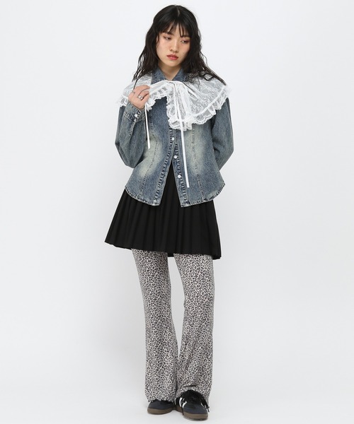 3.3 Field Trip （3.3フィールドトリップ）の「3.3Field Trip／ビンテージデニムシャツ（シャツ/ブラウス・レディース・ブラック/ブルー・FREE）」の3枚目の写真