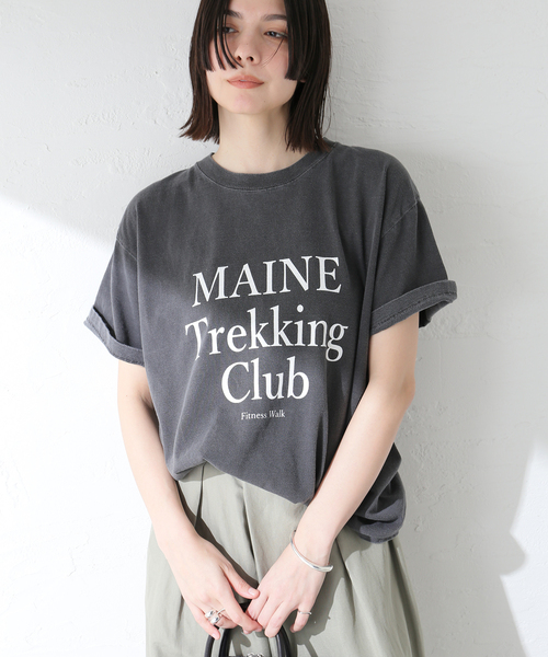 MAINE】ピグメントTシャツ（Tシャツ/カットソー）｜journal