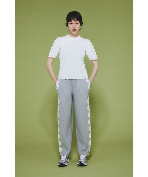 ニット セーター Thorn sleeve knit tops　　ソーンスリーブニットトップス レディース Thorn sleeve knit tops ソーンスリーブニットトップス（ニット