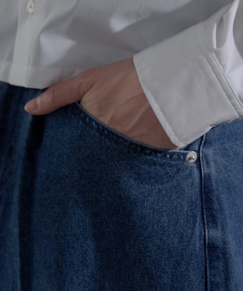 LUCY(ルーシー)の「LUCY/グラデーションバギーデニム(デニムパンツ・メンズ・コバルトブルー・LARGE/MEDIUM)」の7枚目の写真