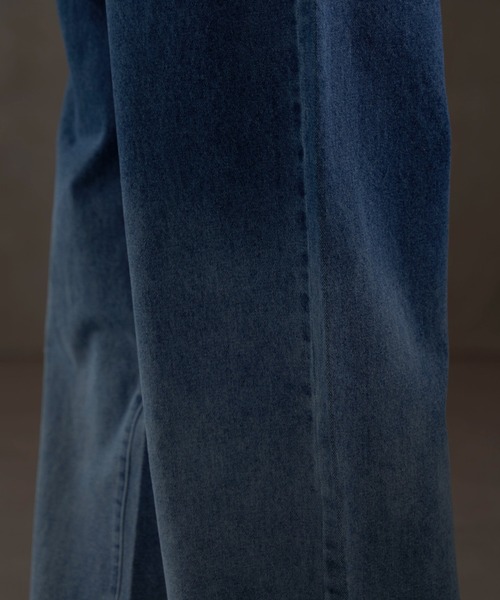 LUCY(ルーシー)の「LUCY/グラデーションバギーデニム(デニムパンツ・メンズ・コバルトブルー・LARGE/MEDIUM)」の5枚目の写真