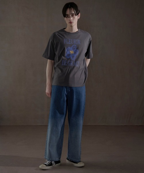 LUCY(ルーシー)の「LUCY/グラデーションバギーデニム(デニムパンツ・メンズ・コバルトブルー・LARGE/MEDIUM)」の9枚目の写真