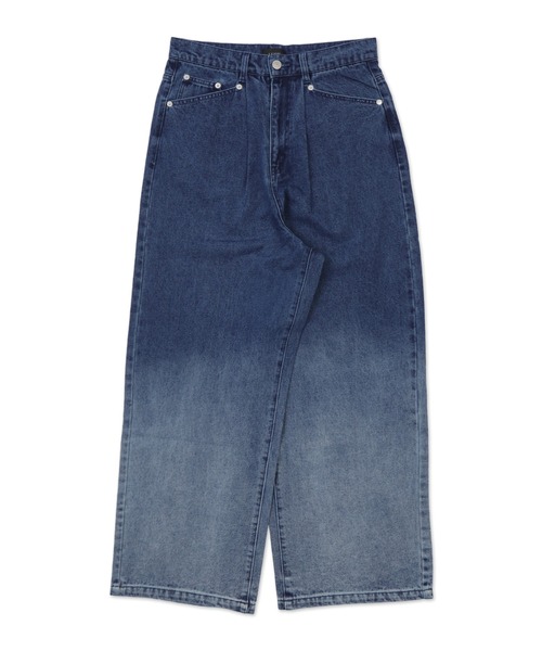 LUCY(ルーシー)の「LUCY/グラデーションバギーデニム(デニムパンツ・メンズ・コバルトブルー・LARGE/MEDIUM)」の10枚目の写真