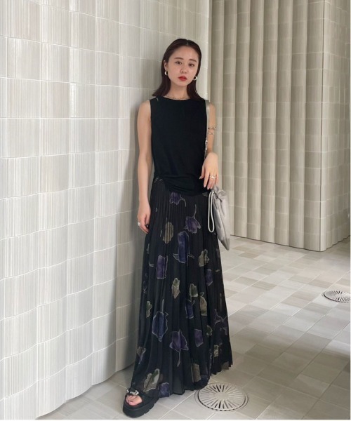 セール】MEDI OLIVIA OPAL PLEATS SKIRT（スカート）｜Ameri