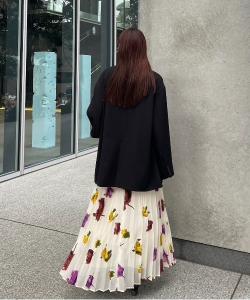 スカート AMERI VINTAGE MEDIOLIVIAOPALPLEATSSKIRT セール】MEDI OLIVIA OPAL PLEATS SKIRT（スカート）｜Ameri