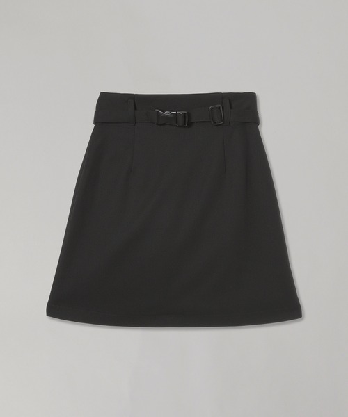 BASICKS(ベイシックス)の「BASICKS Cargo Pocket Skirt S25-0702W(スカート・レディース・ブラック・SMALL)」の1枚目の写真