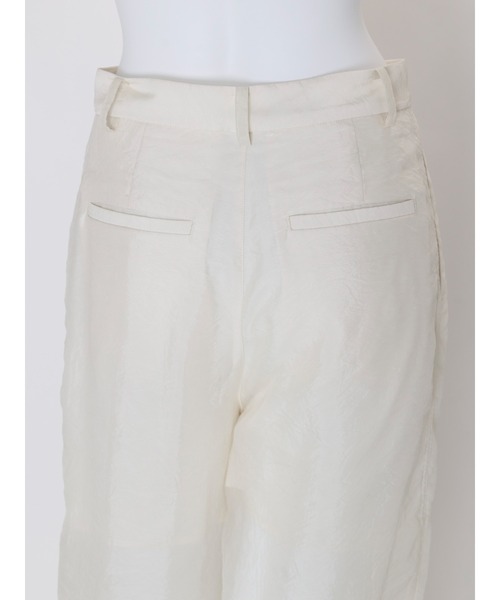 Ungrid(アングリッド)の「【Htage】エンブロイダリーシアータックパンツ(その他パンツ・レディース・ブラック/アイボリー・SMALL/MEDIUM)」の15枚目の写真