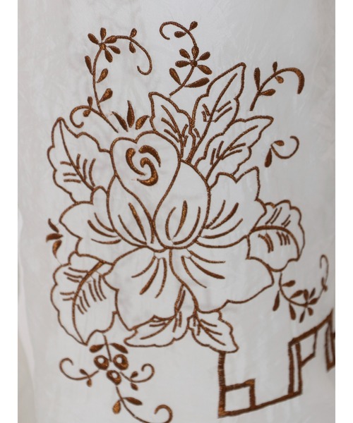 Ungrid(アングリッド)の「【Htage】エンブロイダリーシアータックパンツ(その他パンツ・レディース・ブラック/アイボリー・SMALL/MEDIUM)」の17枚目の写真