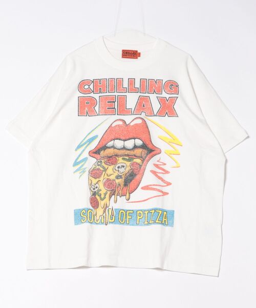 ロゴプリントドルマンTシャツ ロゴプリント ドルマンTシャツ