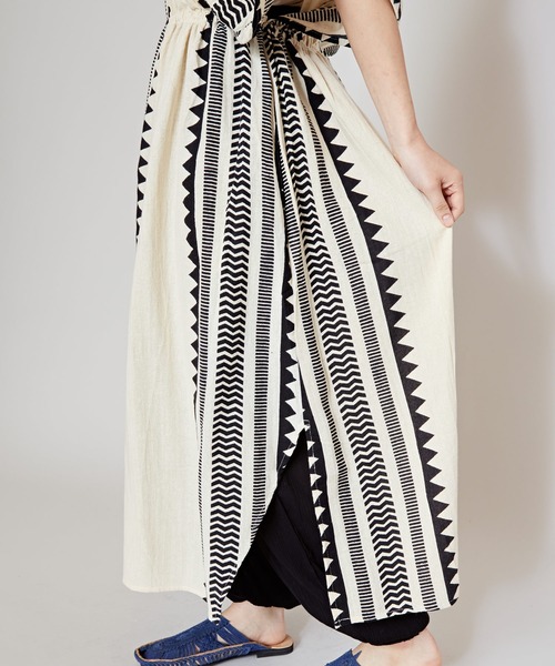 チャイハネ（チャイハネ）の「【チャイハネ】アイセブルワンピース（ワンピース・レディース・ブルー/ブラウン/ベージュ・FREE）」の18枚目の写真