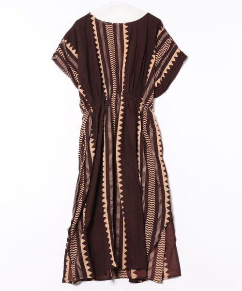 チャイハネ（チャイハネ）の「【チャイハネ】アイセブルワンピース（ワンピース・レディース・ブルー/ブラウン/ベージュ・FREE）」の4枚目の写真