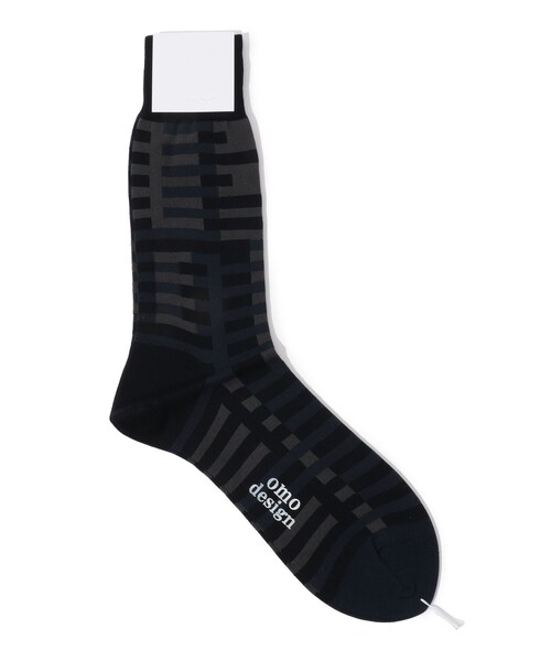 TOMORROWLAND (トゥモローランド)の「omo design コットンナイロンソックス(ソックス/靴下・メンズ・ブラック系その他/レッド系その他2/グレー系その他・FREE)」の1枚目の写真