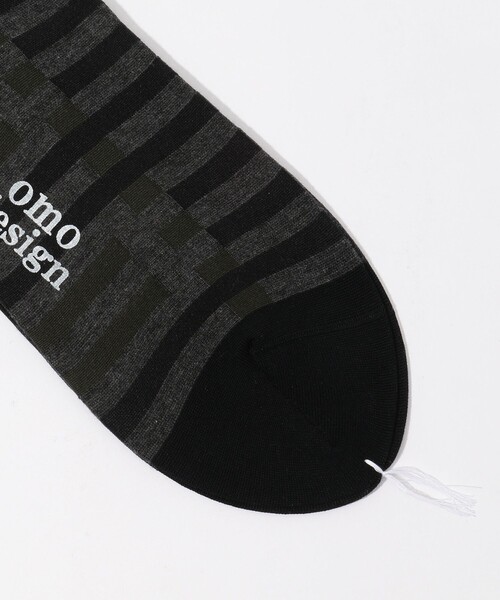 TOMORROWLAND (トゥモローランド)の「omo design コットンナイロンソックス(ソックス/靴下・メンズ・ブラック系その他/レッド系その他2/グレー系その他・FREE)」の7枚目の写真