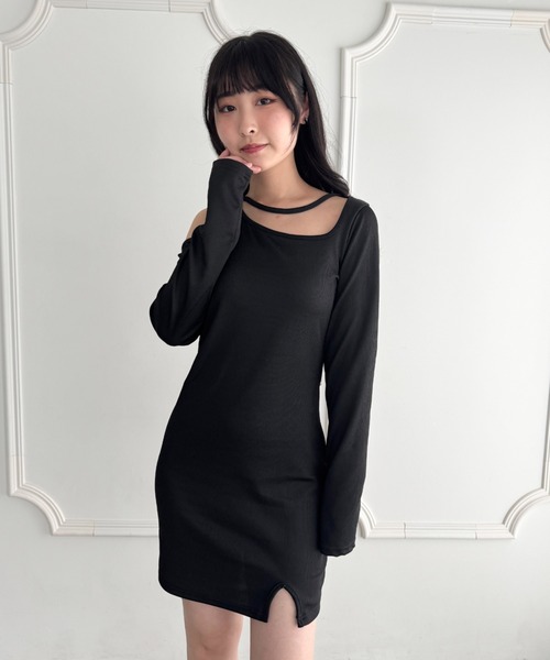 wears(ウェアーズ)の「バッグリボンショートワンピース(ワンピース・レディース・ブラック・FREE)」の11枚目の写真