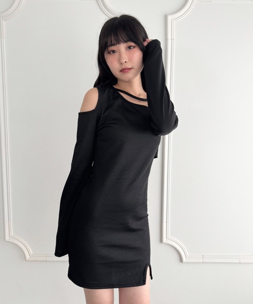 wears(ウェアーズ)の「バッグリボンショートワンピース(ワンピース・レディース・ブラック・FREE)」の13枚目の写真