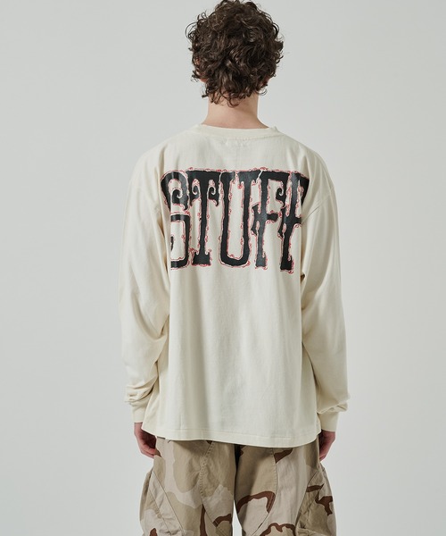 F-LAGSTUF-F(フラグスタフ)の「【FLAGSTUFF/フラグスタッフ】CITY LS TEE(Tシャツ/カットソー・メンズ・ホワイト/ブラック・L/XL)」の14枚目の写真