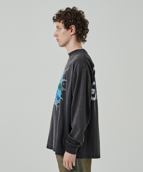 F-LAGSTUF-F(フラグスタフ)の「【FLAGSTUFF/フラグスタッフ】CITY LS TEE(Tシャツ/カットソー・メンズ・ホワイト/ブラック・L/XL)」の9枚目の写真