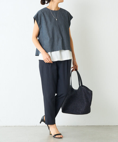 綿ワッシャーベスト（シャツ/ブラウス）｜BEARDSLEY（ビアズリー）の