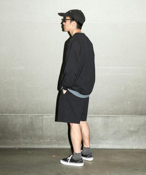 URBAN RESEARCH（アーバンリサーチ）の「Wide Dad　SHADE TECH SHORT PANTS（その他パンツ・メンズ・ネイビー・1/2）」の14枚目の写真