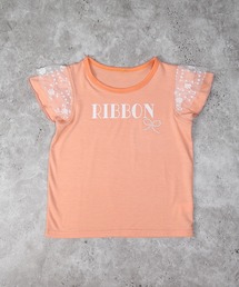 AIMABLE（エマーブル）の「袖レース半袖Tシャツ（Tシャツ/カットソー）」