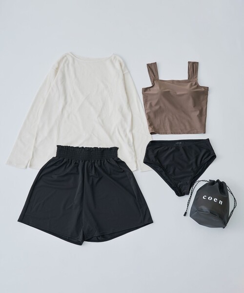 セール】【5点セット】ワッフルプルオーバー スイムウェア（水着