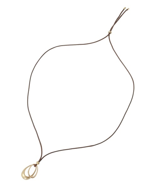 AMERICAN HOLIC（アメリカンホリック）の「ツインオーバルコードネックレス（ネックレス・レディース・ゴールド/シルバー・FREE）」の4枚目の写真