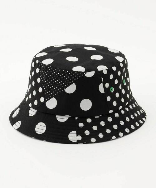 FRAPBOIS(フラボア)の「ドットドットバケット ハット(ハット・レディース・ネイビー/ブラック・FREE)」の3枚目の写真