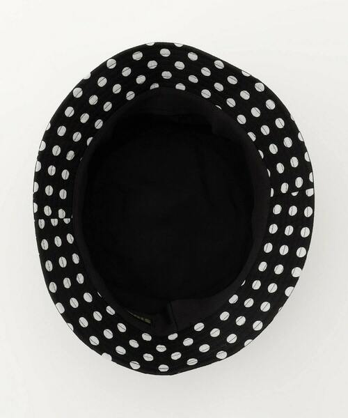 FRAPBOIS(フラボア)の「ドットドットバケット ハット(ハット・レディース・ネイビー/ブラック・FREE)」の5枚目の写真