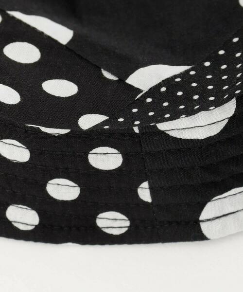 FRAPBOIS(フラボア)の「ドットドットバケット ハット(ハット・レディース・ネイビー/ブラック・FREE)」の7枚目の写真