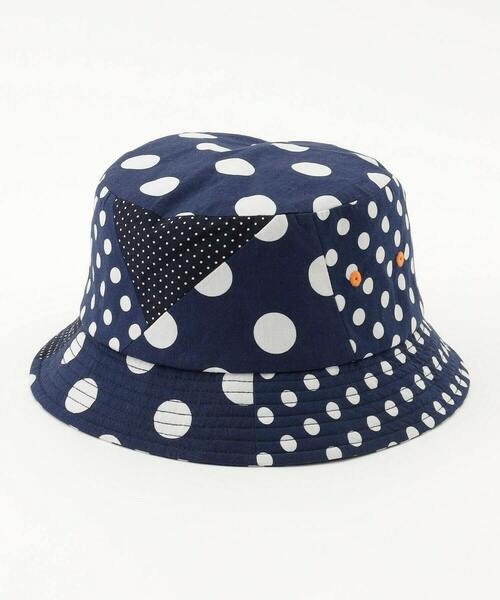 FRAPBOIS(フラボア)の「ドットドットバケット ハット(ハット・レディース・ネイビー/ブラック・FREE)」の14枚目の写真