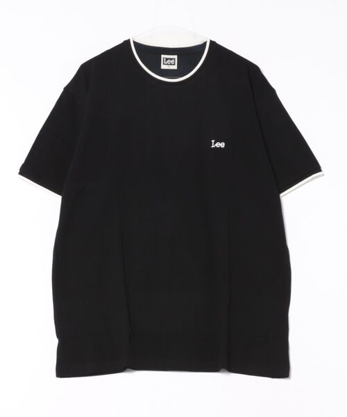 鹿の子ラインリブTシャツ FINAL SALE】鹿の子ラインリブTシャツ|Lee|リー