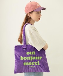 MILKFED. | LOGO FLUFFY BAG(トートバッグ)