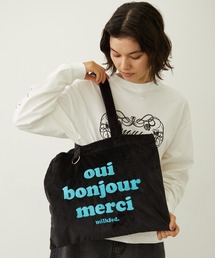 MILKFED. | LOGO FLUFFY BAG(トートバッグ)